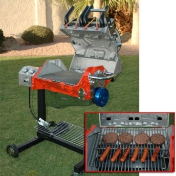 Hot Rod BBQ Grill, V8 - 