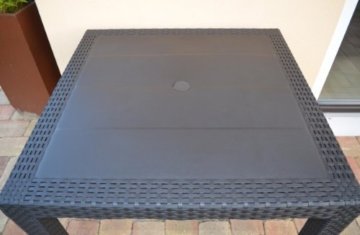 Ipae - Progarden Tavolo King 80x80 Antracite KIN032AN - 