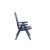 Jardin 212167 Klappsessel Aruba, verstellbar in 4 Positionen, Kunststoff, blau - 