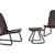 Keter 17197637 Lounge Set Rio, Rattanoptik, Kunststoff, braun -
