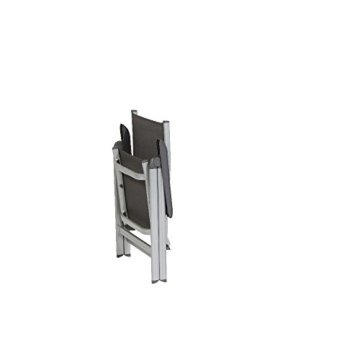 Kettler Basic Plus Multipositionssessel silber/anthrazit - 