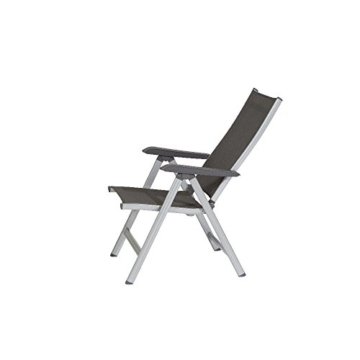 Kettler Basic Plus Multipositionssessel silber/anthrazit - 