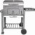 Krollmann Holzkohlegrill BBQ - mit Trolley inkl. Grillzange 34 cm und Grillzange 25cm - 