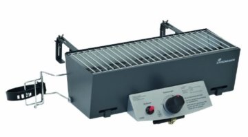 Landmann Gas - Balkongrill, Silber, 50 x 25,5 x 21,5 cm -