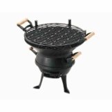 Landmann Grillfass, Schwarz, 37.2 x 37.2 x 10.8 cm -