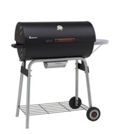 Landmann Holzkohle - Grillwagen black taurus, 660, Schwarz, 104 x 49 x 104 cm -