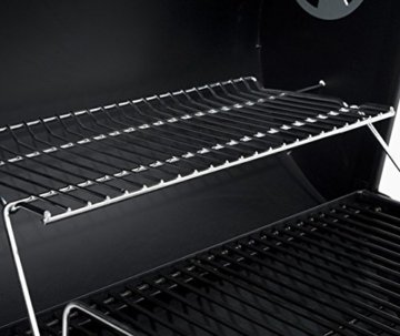 Landmann Holzkohle - Grillwagen black taurus, 660, Schwarz, 104 x 49 x 104 cm - 