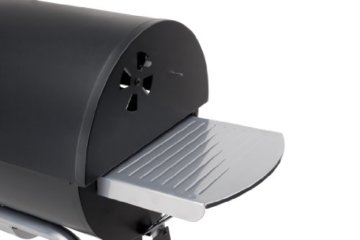 Landmann Holzkohle - Grillwagen black taurus, 660, Schwarz, 104 x 49 x 104 cm - 