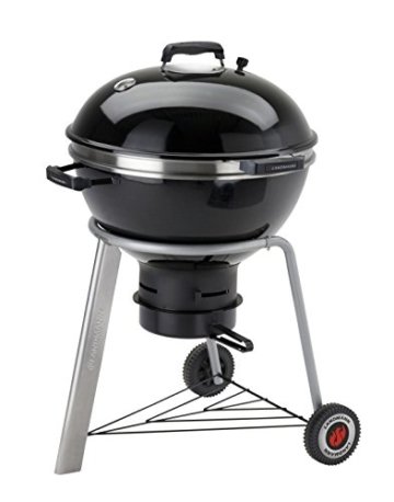 Landmann Holzkohle-Kugelgrill Black Pearl comfort, Schwarz, 70 x 61 x 98 cm -
