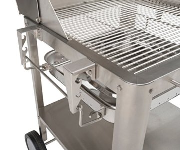 Landmann Holzkohlegrill Collection Nummer 1 Haubengrill, silber - 