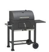Landmann Komfort-Holzkohlegrillwagen, schwarz -