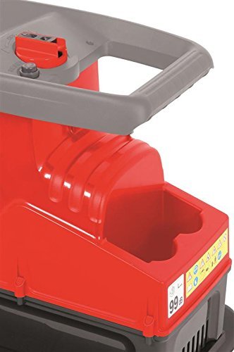 Leise Walzenhäcksler GRIZZLY GHS 2842 B, mit transparenter Auffangbox, extra leise, kraftvoller 2800 Watt Motor, einfache Handhabung, mit Räder, leicht zu transportieren, Stiftung Warentest 04/2011 