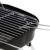 Mini Koffer-Grill Holzkohlegrill für Garten Terrasse Camping Festival Picknick Party BBQ Barbecue ca. 34 x 36 cm Grillfläche weiß - 