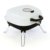 Mini Koffer-Grill Holzkohlegrill für Garten Terrasse Camping Festival Picknick Party BBQ Barbecue ca. 34 x 36 cm Grillfläche weiß -