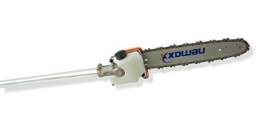 Nemaxx MT52 4in1 Benzin Gartenwerkzeug Motorsense - leistungsstarkes Multitool mit 52ccm, 3,0 PS Zweitaktmotor - Aufsätze für Grasschneider, Dickichtschneider, Heckenschere und Hochentaster - 