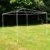 Nexos GM36090 PE-Pavillon Partyzelt mit 2 Seitenteilen für Garten Terrasse Markt Camping Festival als Unterstand und Plane, wasserdicht 3 x 3 m weiß - 
