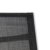 Nexos ZGC34464 Stuhl Liegestuhl Klappstuhl mit Fußstütze für Garten Terrasse, aus Aluminium Textilene, schwarz silber - 