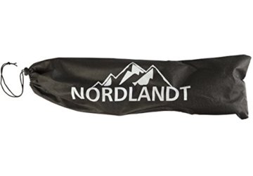 Nordlandt  BBQ Grillbürste - Profi Grillbürste aus Edelstahl - Bester Grillreiniger 3 in 1 Design für Outdoor und Camping Grill-Bürste - 