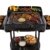 oneConcept Dr. Beef II Grill Tischgrill Elektrogrill Standgrill (2000 Watt, stufenlose Hitzeregulierung, Standfuß, abnehmbares Heizelement) schwarz - 