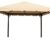 OUTFLEXX Erstatzdach aus hochwertigem Polyester für den Sahara Pavillon in beige, 3 x 3 Meter, Gartenzubehör, Pavillondach, wetterfest, wasserabweisend, imprägniert, zeitloses Design, naturfarben - 