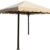 OUTFLEXX Erstatzdach aus hochwertigem Polyester für den Sahara Pavillon in beige, 3 x 3 Meter, Gartenzubehör, Pavillondach, wetterfest, wasserabweisend, imprägniert, zeitloses Design, naturfarben - 