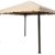 OUTFLEXX Erstatzdach aus hochwertigem Polyester für den Sahara Pavillon in beige, 3 x 3 Meter, Gartenzubehör, Pavillondach, wetterfest, wasserabweisend, imprägniert, zeitloses Design, naturfarben - 