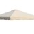 OUTFLEXX Erstatzdach aus hochwertigem Polyester für den Sahara Pavillon in beige, 3 x 3 Meter, Gartenzubehör, Pavillondach, wetterfest, wasserabweisend, imprägniert, zeitloses Design, naturfarben -