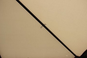 OUTFLEXX Erstatzdach aus hochwertigem Polyester für den Sahara Pavillon in beige, 3 x 3 Meter, Gartenzubehör, Pavillondach, wetterfest, wasserabweisend, imprägniert, zeitloses Design, naturfarben - 