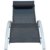 Outsunny Sonnenliege Gartenliege Gartenstuhl Relaxsessel Liegestuhl Aluminium, schwarz, 170x64x82 cm, 01-0705 - 