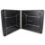 Partytisch Klapptisch Gartentisch Rattan-Optik 180 x 75 cm schwarz stabil Esstisch Buffettisch Tragegriff bis 170 kg - 