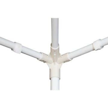Pavillon 3x3m WASSERDICHT + 4 Seitenteile (3x mit Fenster + 1x mit Reißverschluss), Farbwahl: weiß blau grün rot schwarz, inkl. Heringe + Spannseile - 