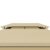 Pavillon 3x4m Gartenpavillon Festzelt Paryzelt Gartenzelt Eventpavillon Creme - 