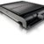 Philips HD4417/20 Tischgrill aus Edelstahl, 2000 Watt, gerippte Platte, 5 Stufen, Schwarz/Silber -