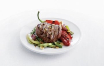 Philips HD4419/20 Tischgrill aus Edelstahl, gerippte & glatte Platte, 2300 Watt, Schwarz - 