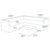 POLY RATTAN Sitzgruppe Sofa Lounge Set grau Gartenmöbel Terrassen Garten Gruppe - 