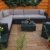 PolyRattan Lounge DEUTSCHE MARKE -- EIGNENE PRODUKTION -- 7 Jahre GARANTIE Garten Möbel incl. Glas und Polster Ragnarök-Möbeldesign (schwarz) Gartenmöbel - 