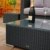 PolyRattan Lounge DEUTSCHE MARKE -- EIGNENE PRODUKTION -- 7 Jahre GARANTIE Garten Möbel incl. Glas und Polster Ragnarök-Möbeldesign (schwarz) Gartenmöbel - 