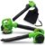 Profi Benzin 3in1 Laubsauger Laubbläser Laubhäcksler Fangsack Gartenhäcksler 1 PS - 