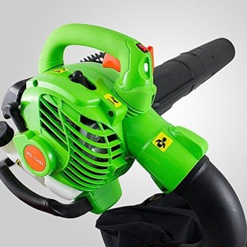 Profi Benzin 3in1 Laubsauger Laubbläser Laubhäcksler Fangsack Gartenhäcksler 1 PS - 