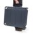 Relaxdays Sonnenliege mit Dach gepolstert Gartenliege mit arretierbarem Sonnenschutz, anthrazit, 200 x 70 x 111 cm, 10020103_139 - 