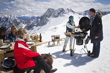 Rösle 25000 Holzkohle Kugelgrill, Durchmesser 50 cm, schwarz - 