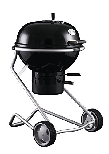 Rösle 25000 Holzkohle Kugelgrill, Durchmesser 50 cm, schwarz -