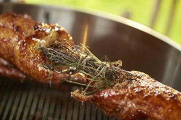 Rösle 25048 Drehspieß für Grills, edelstahl, 80 x 11 x 15,5 cm - 