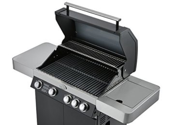Rösle Gasgrill, BBQ-Station Videro G4, schwarz, 138 x 60 x 118 cm, 25307 - 