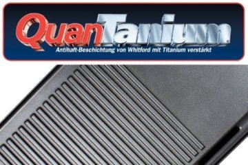 ROMMELSBACHER BBQ 2002 Gourmet - TISCHGRILL - 1900 Watt - schwarz - Zuschaltbare Turbo-Grillzone - 