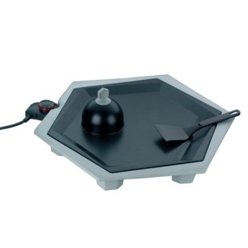 ROMMELSBACHER FG 2204/SE Special Edition - PARTY GRILL SET - 2200 Watt - silbergrau -