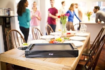 Russell Hobbs 22550-56 Fiesta Teppan-Yaki Tischgrill, Große 45 x 25 cm Grillfläche, antihaftbeschichtete Grillplatte, Abnehmbares Kabel, 2400 W - 