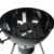 Rustler RS-0876 Holzkohle Kugelgrill, 58 cm, schwarz, 57 x 57 x 106 cm - 
