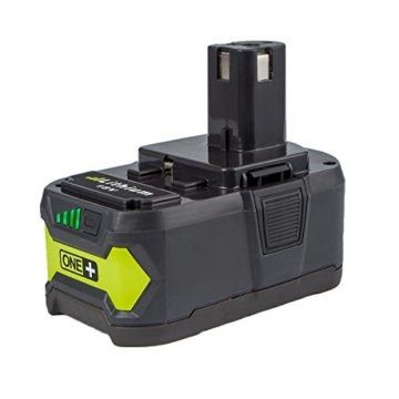Ryobi P108 Ersatzakku, FLAGPOWER 4.0Ah Werkzeug Akku für Ryobi P108 ONE+ P107 BPL-1815 P122 P104 P105 P102 P103 18V 4000mAh Li-ion Akku mit LED Anzeige + Automatische Leistung Prüfung - 