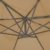 Schneider Schirm Athen sand, circa 330 cm, 8-teilig, rund beige - 